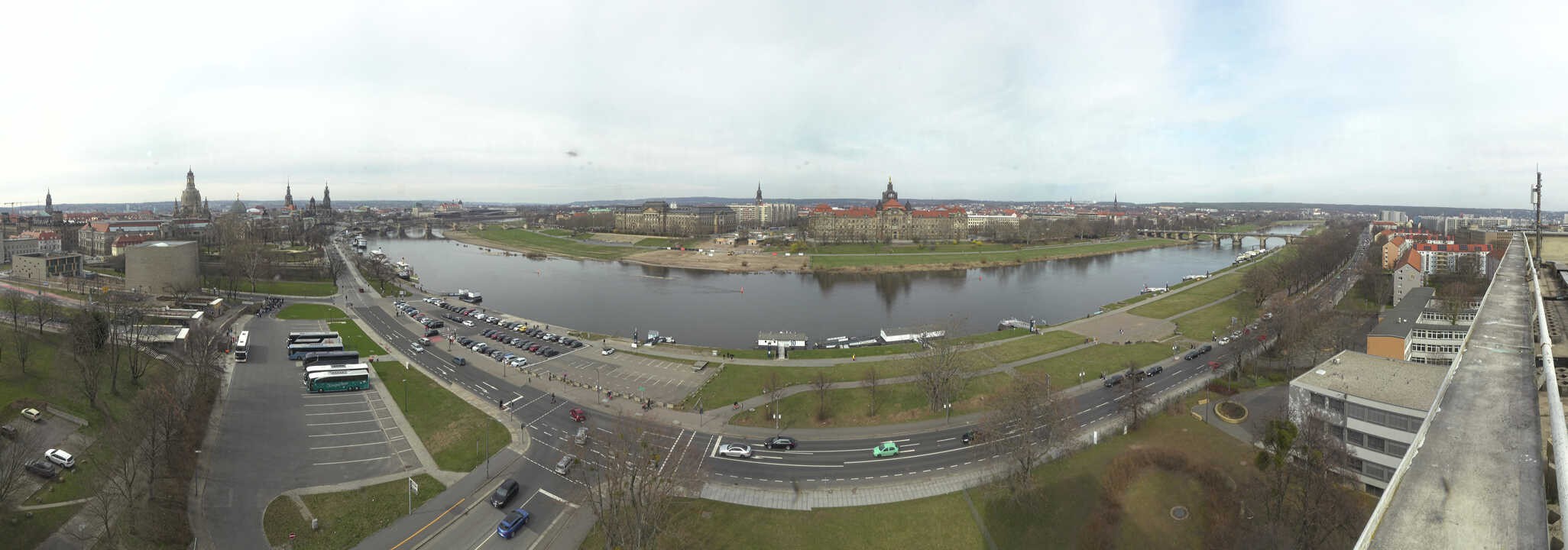 Archived image Webcam Dresden - Panoramic view of the city