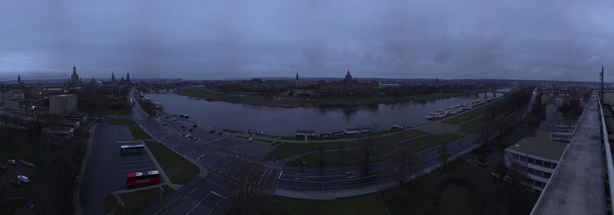 Archived image Webcam Dresden - Panoramic view of the city