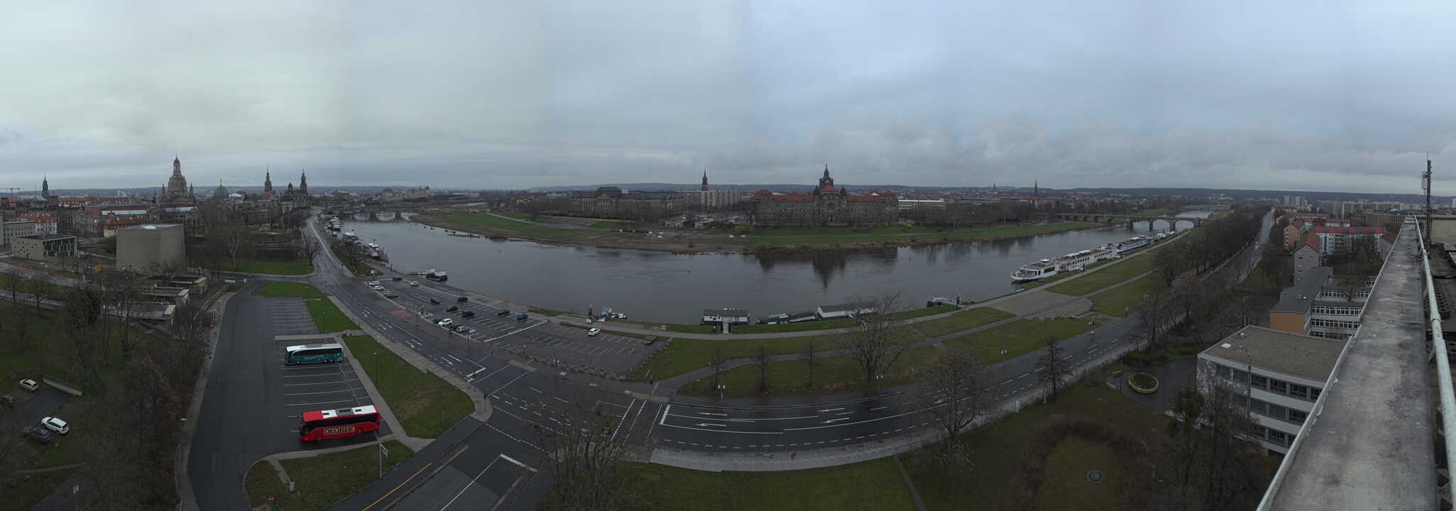 Archived image Webcam Dresden - Panoramic view of the city