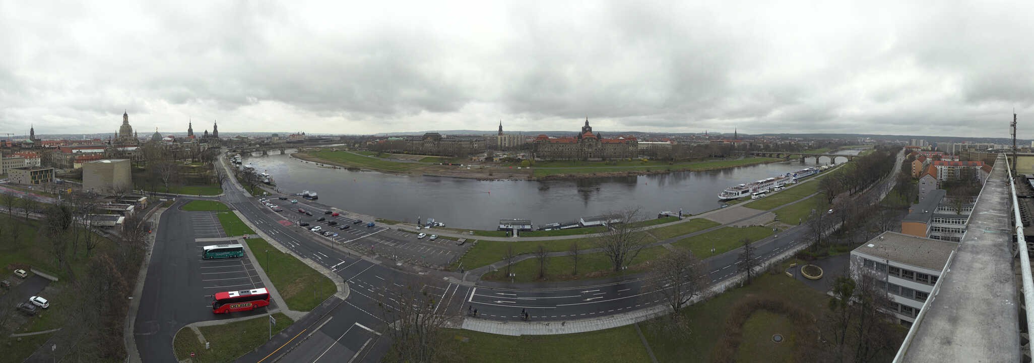 Archived image Webcam Dresden - Panoramic view of the city