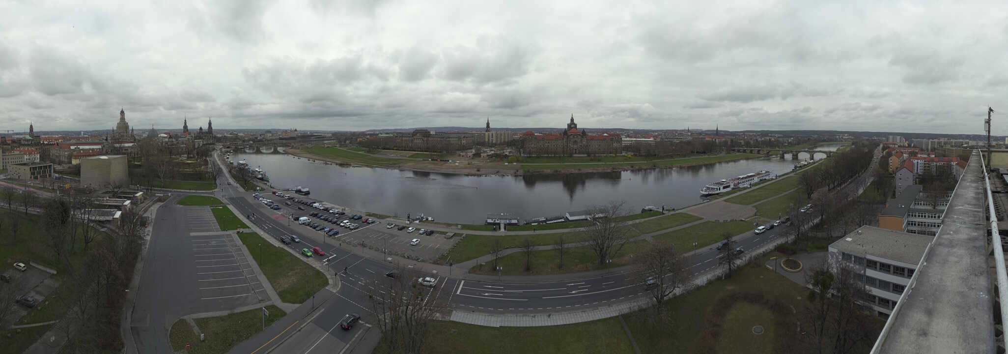Archived image Webcam Dresden - Panoramic view of the city