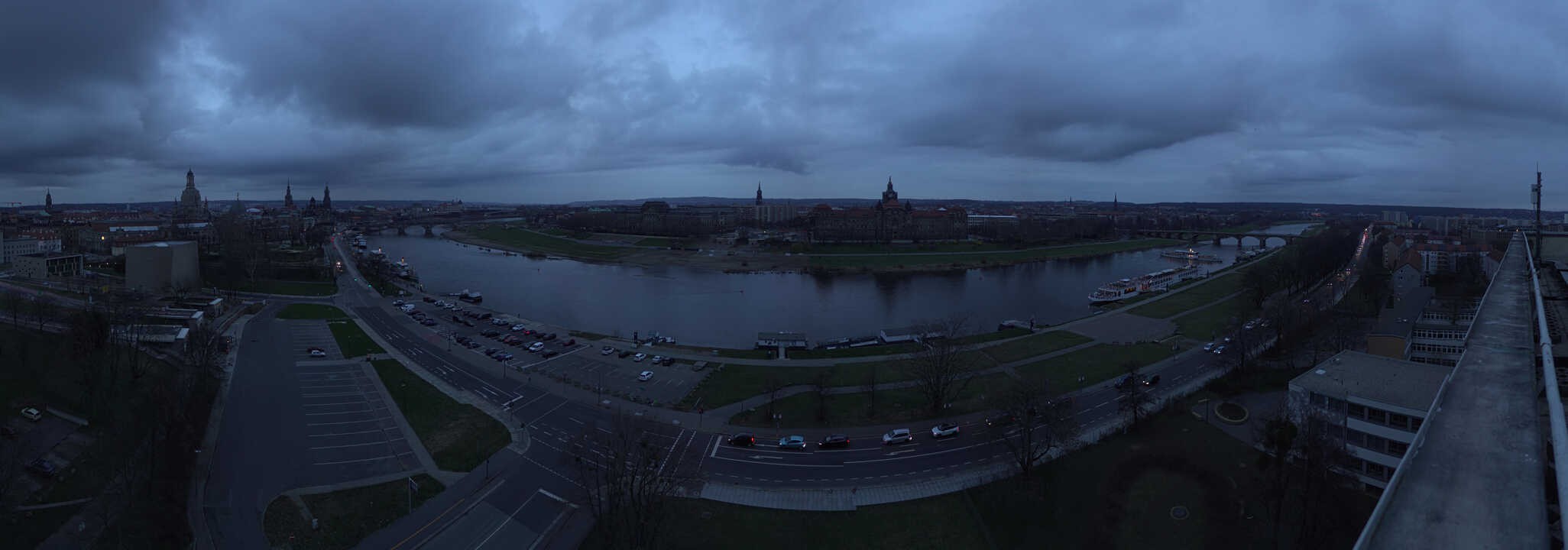Archived image Webcam Dresden - Panoramic view of the city