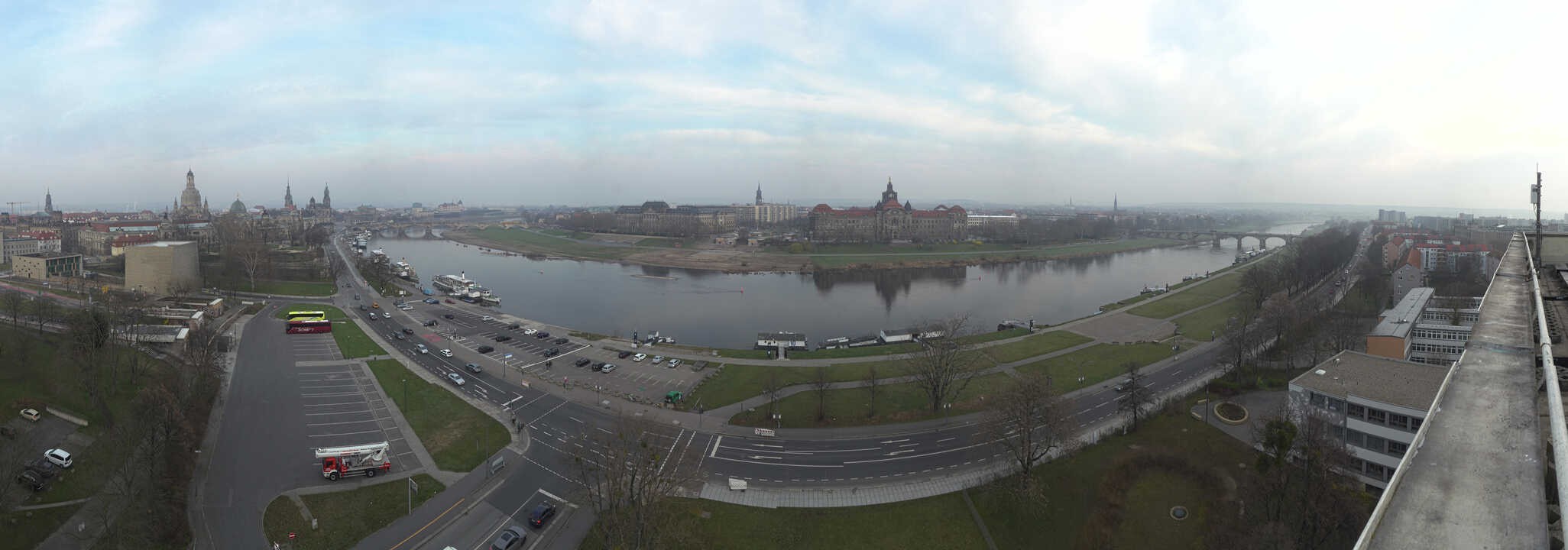 Archiv Foto Webcam Dresden - Elbpanorama