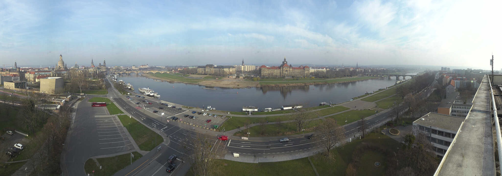 Archiv Foto Webcam Dresden - Elbpanorama