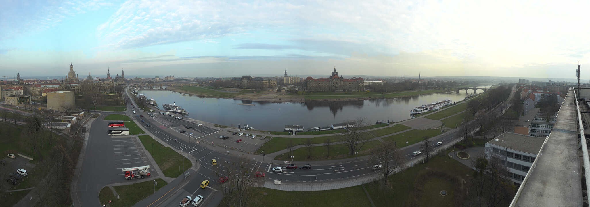 Archiv Foto Webcam Dresden - Elbpanorama
