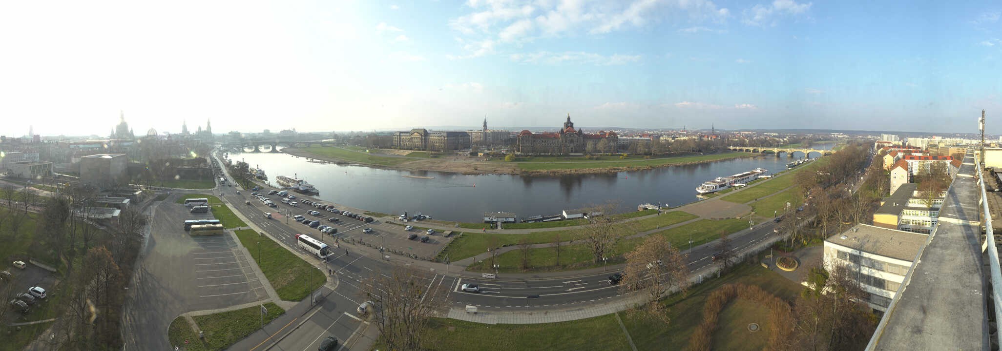 Archived image Webcam Dresden - Panoramic view of the city