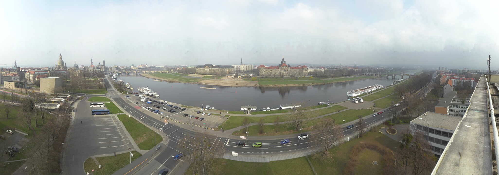 Archived image Webcam Dresden - Panoramic view of the city