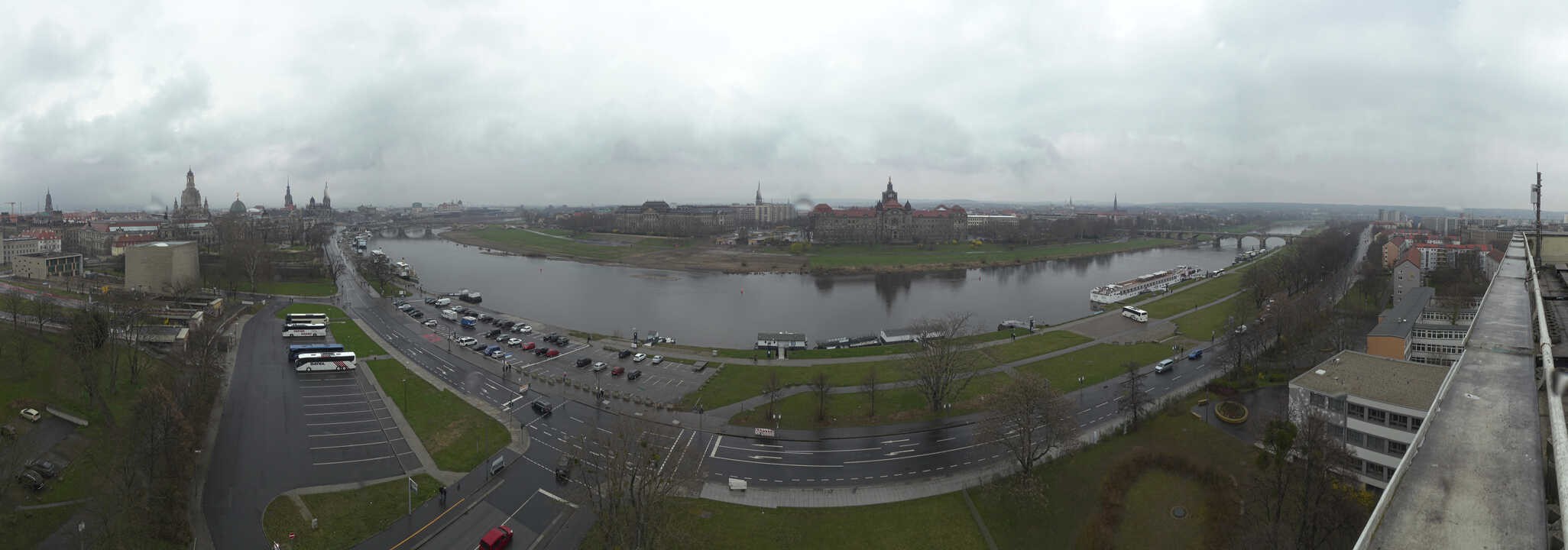 Archiv Foto Webcam Dresden - Elbpanorama