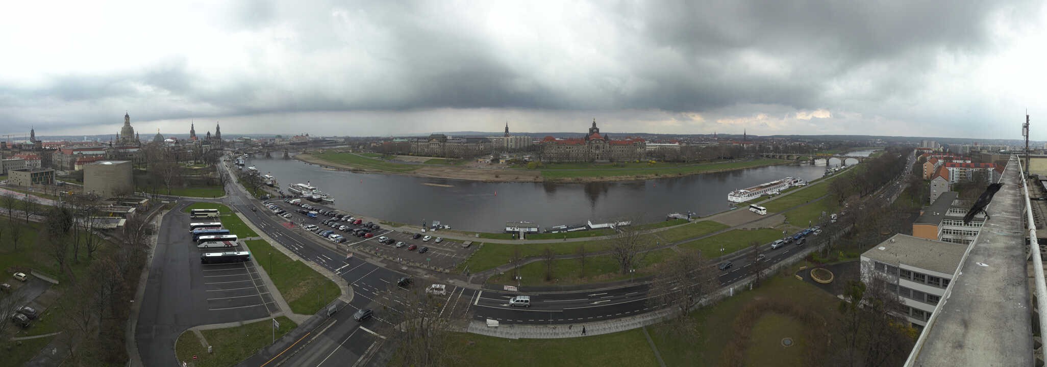 Archiv Foto Webcam Dresden - Elbpanorama
