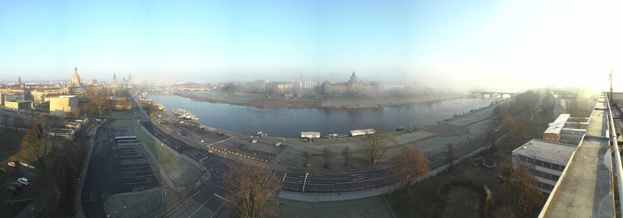 Archiv Foto Webcam Dresden - Elbpanorama