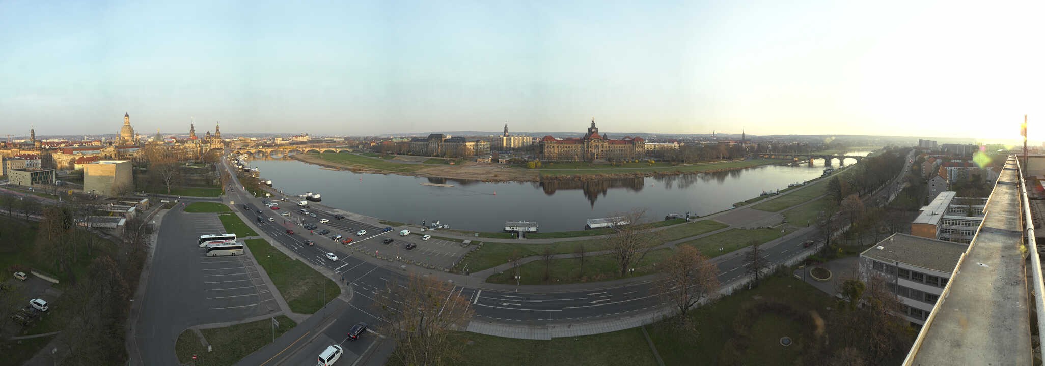 Archiv Foto Webcam Dresden - Elbpanorama