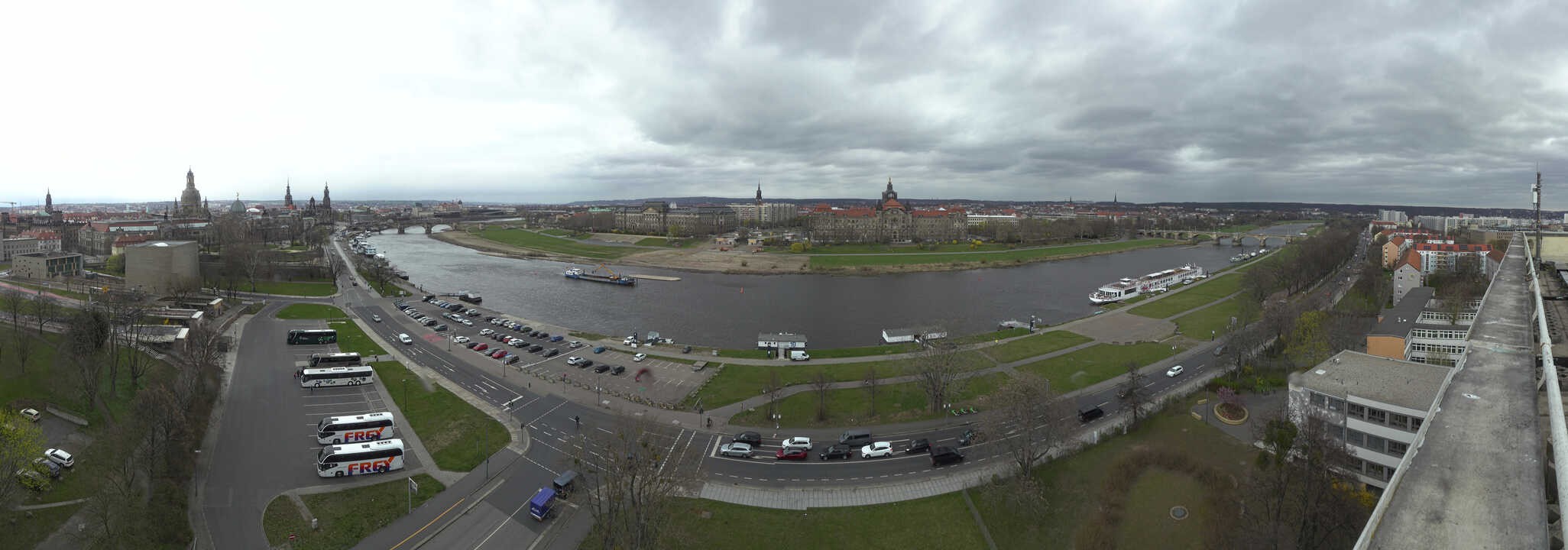 Archiv Foto Webcam Dresden - Elbpanorama