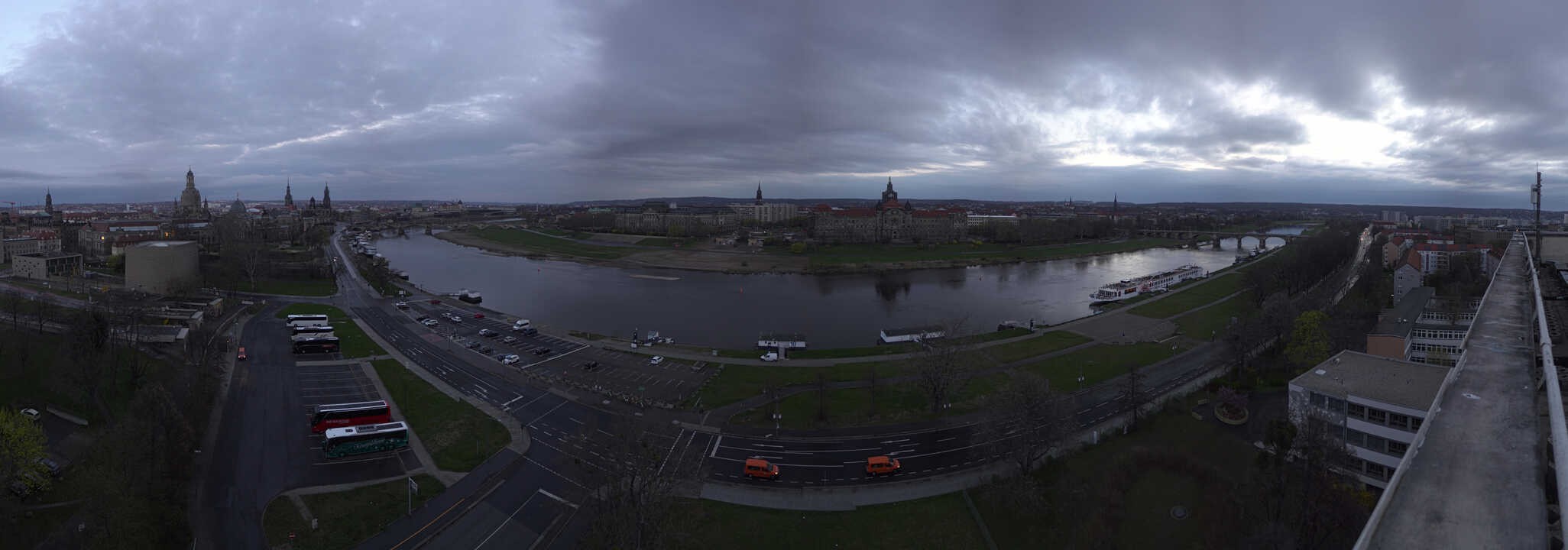 Archived image Webcam Dresden - Panoramic view of the city