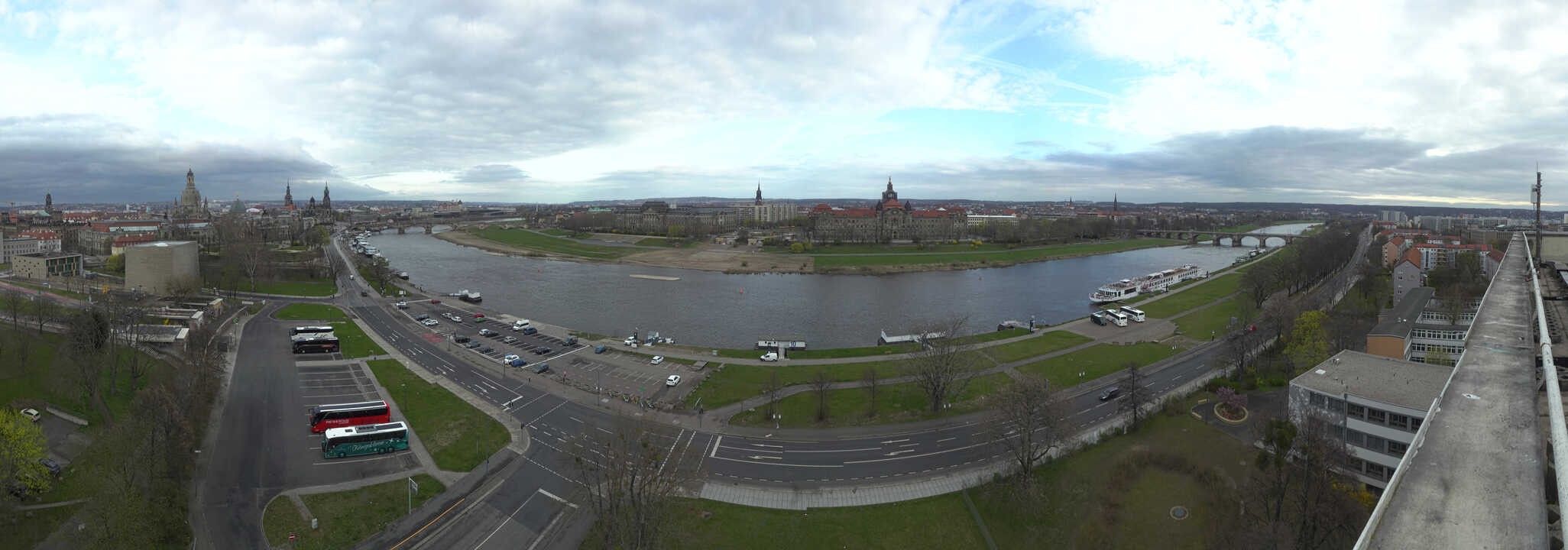 Archived image Webcam Dresden - Panoramic view of the city