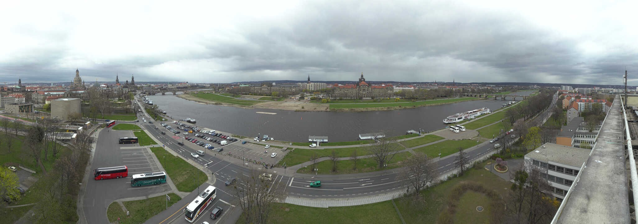 Archiv Foto Webcam Dresden - Elbpanorama