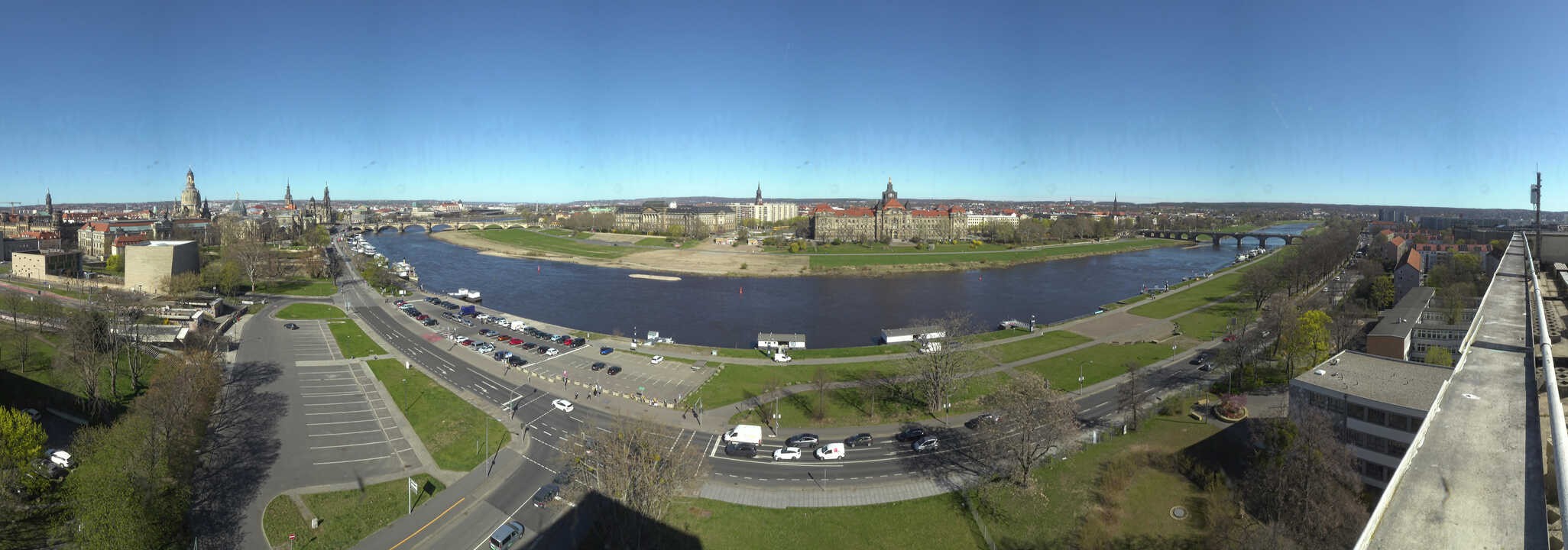 Archiv Foto Webcam Dresden - Elbpanorama
