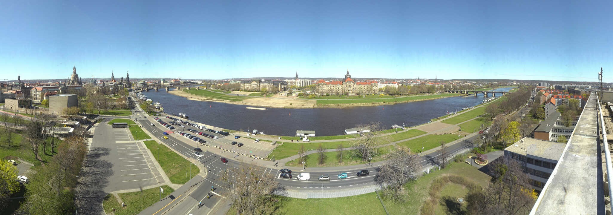 Archiv Foto Webcam Dresden - Elbpanorama