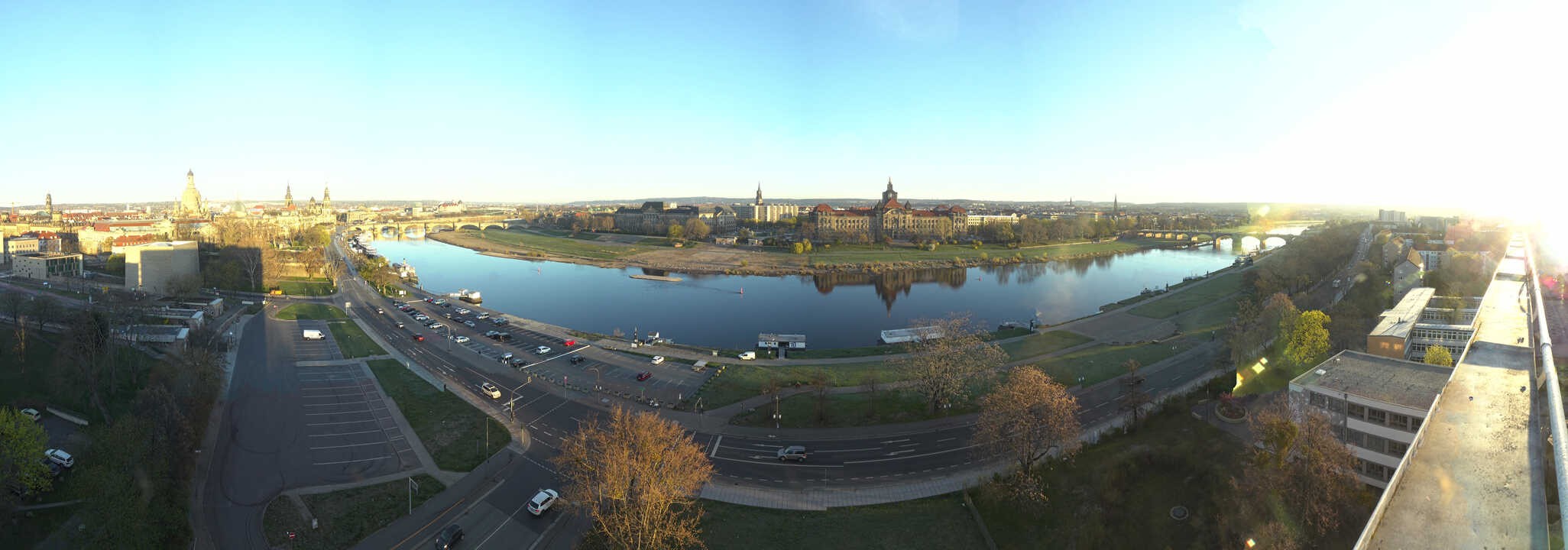 Archived image Webcam Dresden - Panoramic view of the city