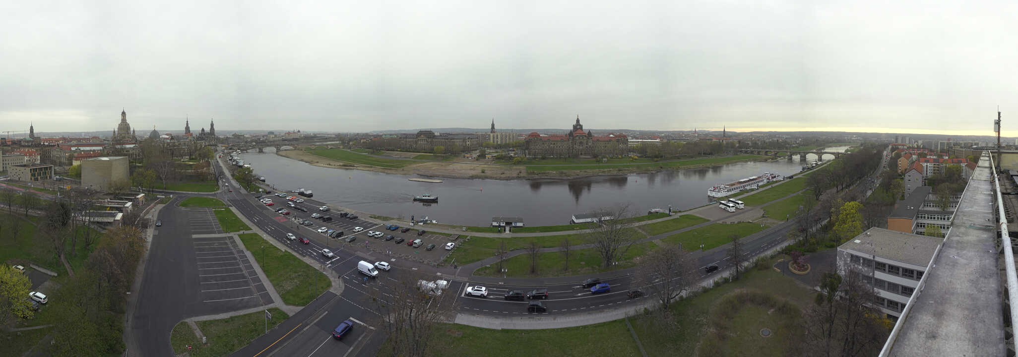 Archiv Foto Webcam Dresden - Elbpanorama