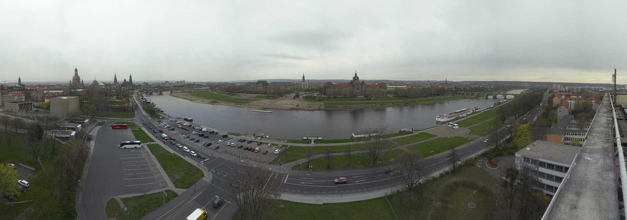 Archiv Foto Webcam Dresden - Elbpanorama
