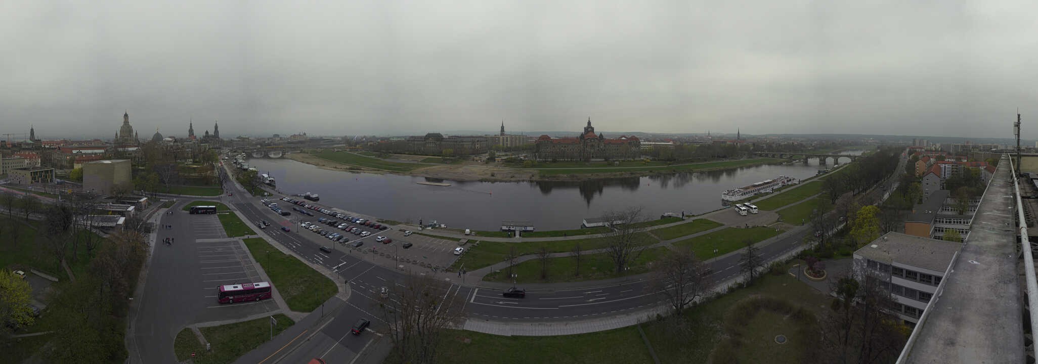 Archiv Foto Webcam Dresden - Elbpanorama