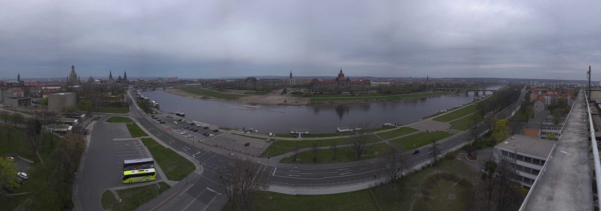 Archived image Webcam Dresden - Panoramic view of the city