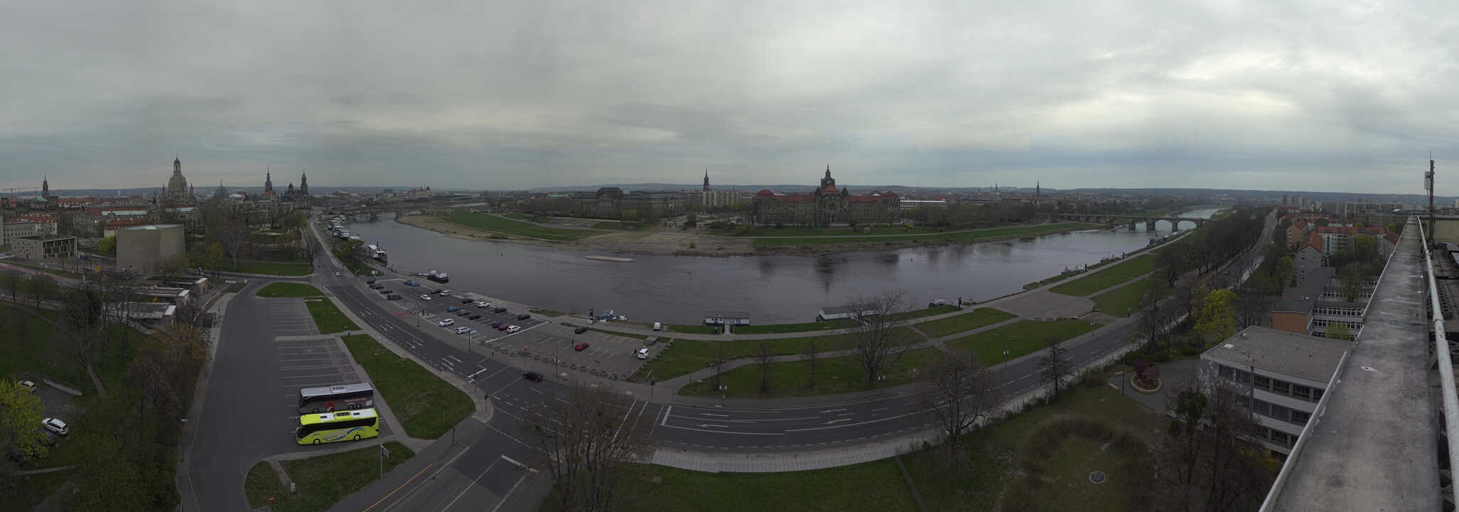 Archived image Webcam Dresden - Panoramic view of the city