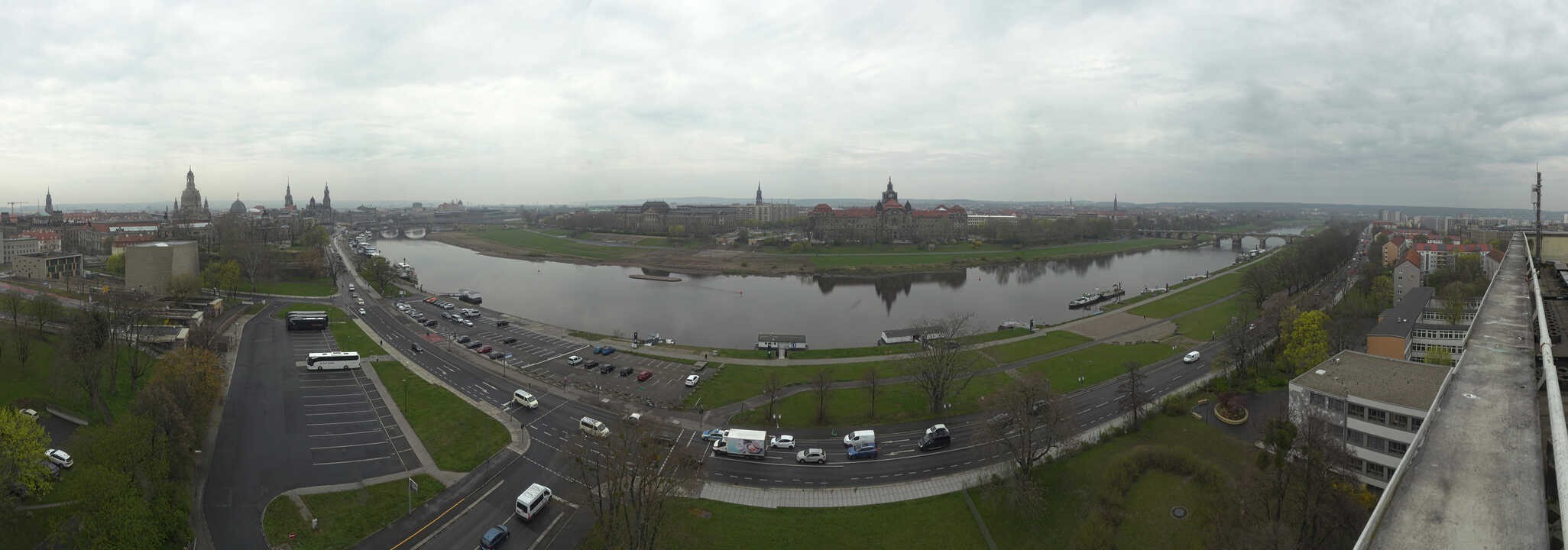 Archiv Foto Webcam Dresden - Elbpanorama