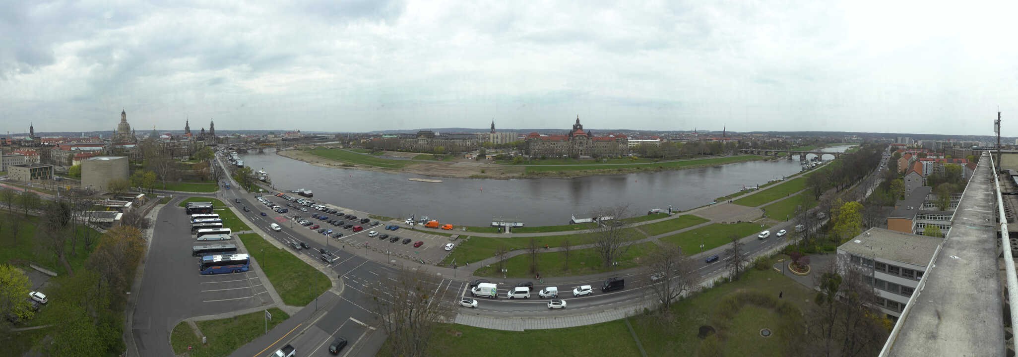 Archiv Foto Webcam Dresden - Elbpanorama