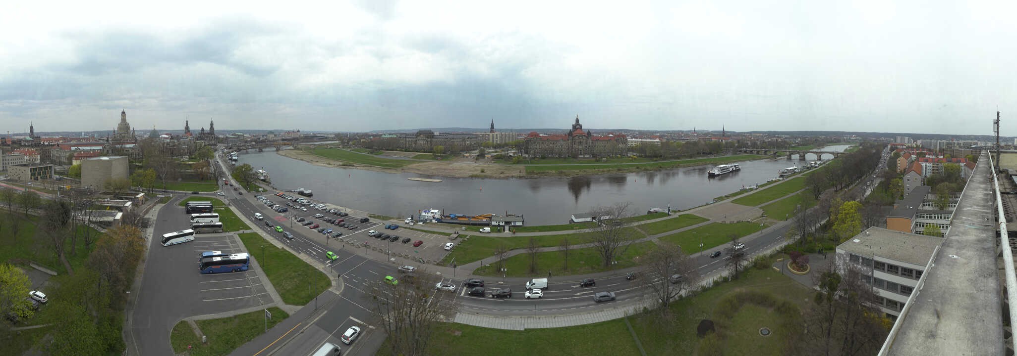 Archiv Foto Webcam Dresden - Elbpanorama