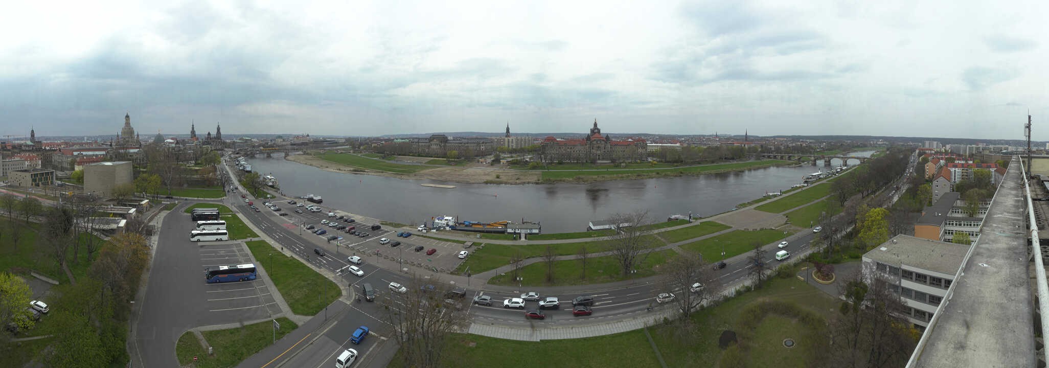 Archiv Foto Webcam Dresden - Elbpanorama