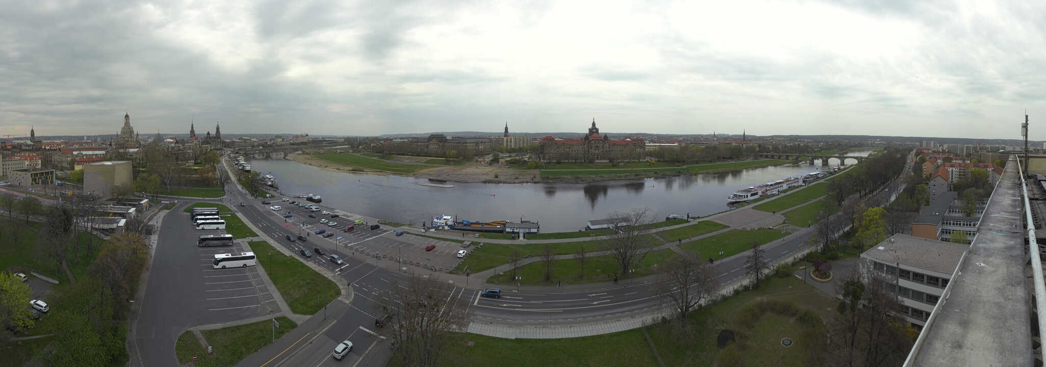 Archiv Foto Webcam Dresden - Elbpanorama