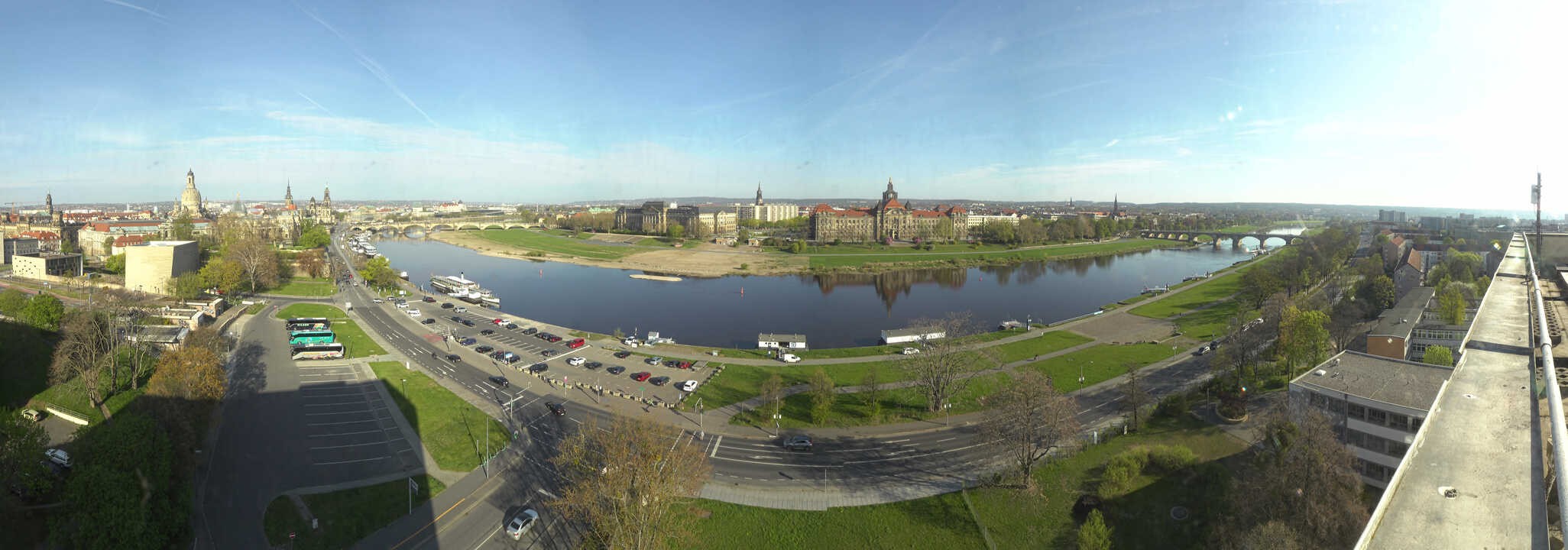 Archiv Foto Webcam Dresden - Elbpanorama