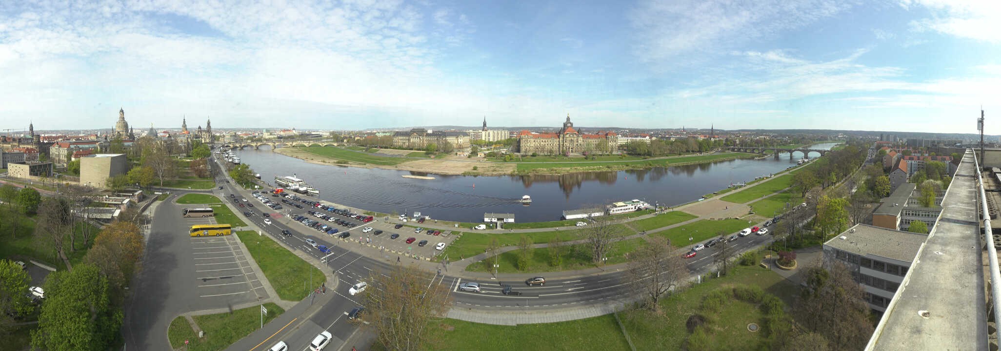 Archiv Foto Webcam Dresden - Elbpanorama