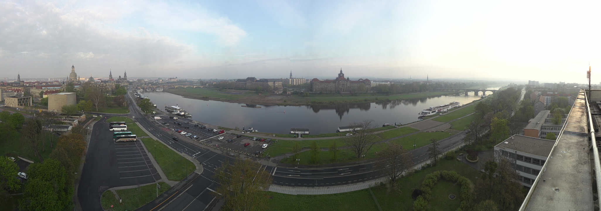 Archiv Foto Webcam Dresden - Elbpanorama