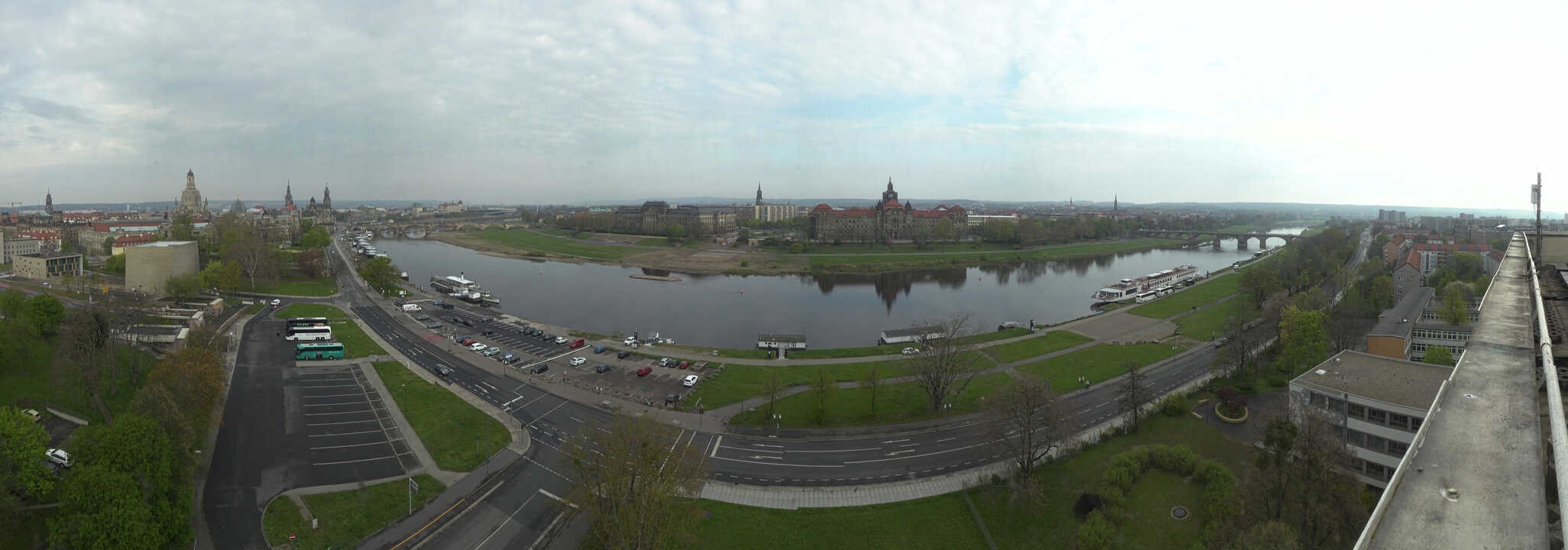 Archiv Foto Webcam Dresden - Elbpanorama