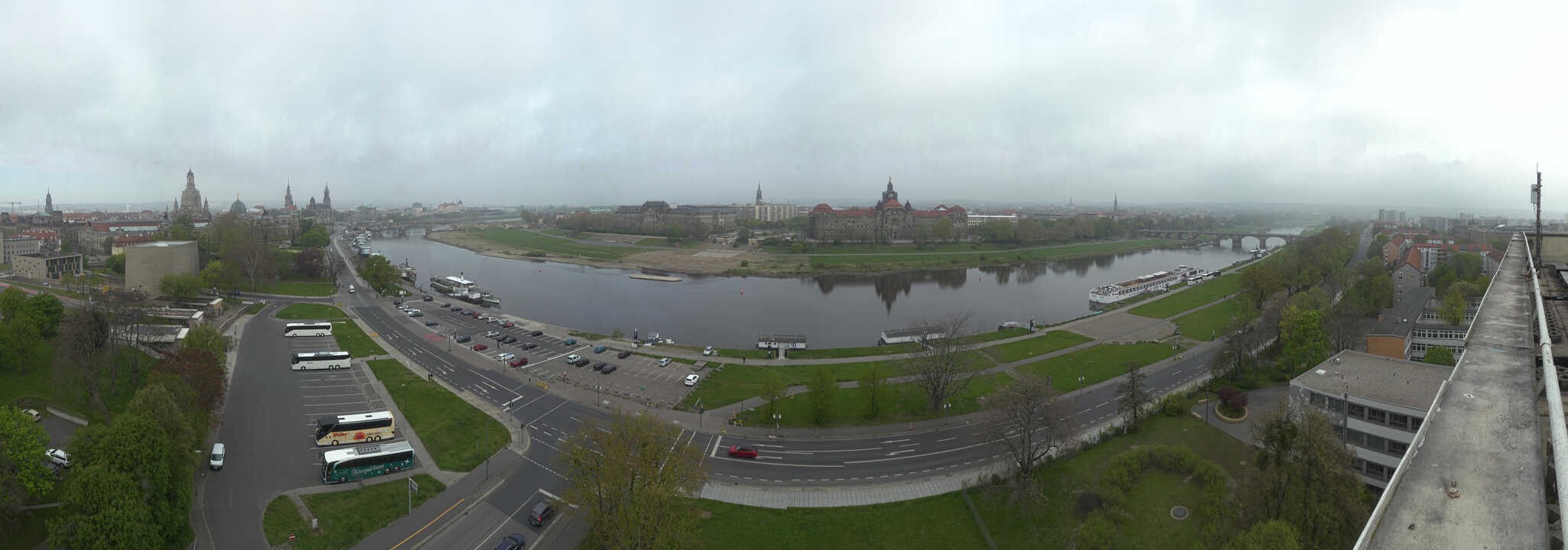 Archived image Webcam Dresden - Panoramic view of the city