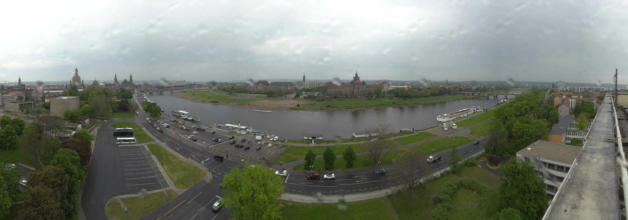 Archived image Webcam Dresden - Panoramic view of the city