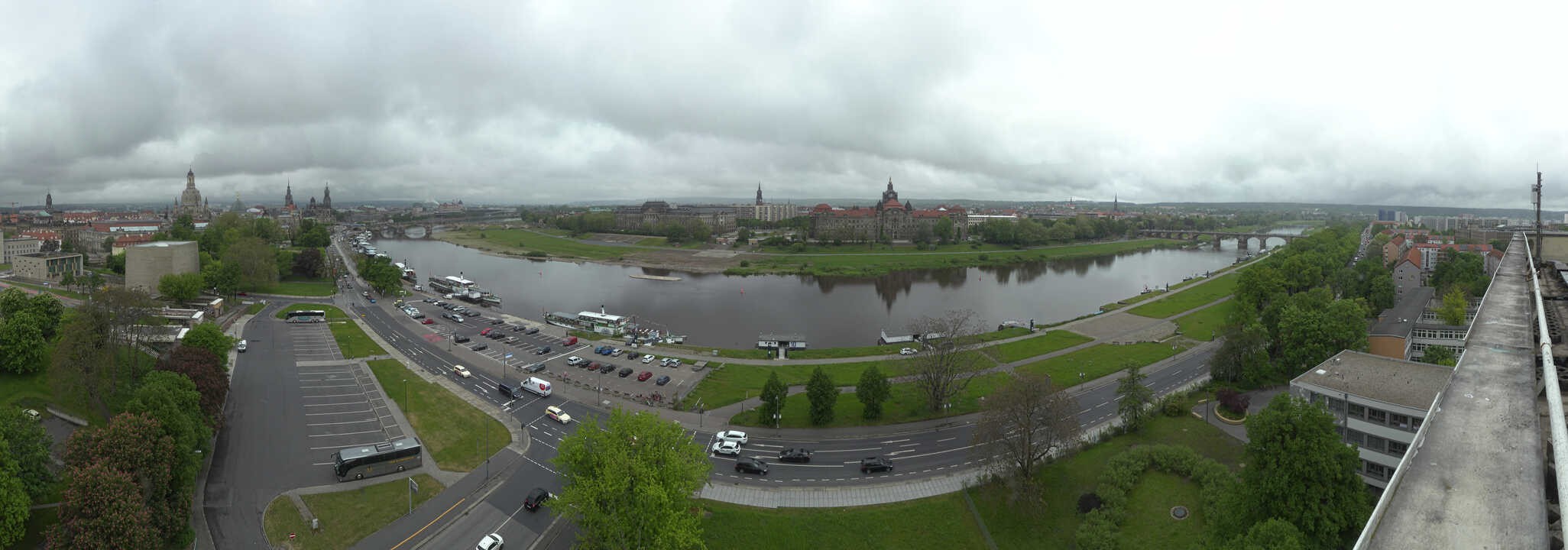 Archiv Foto Webcam Dresden - Elbpanorama