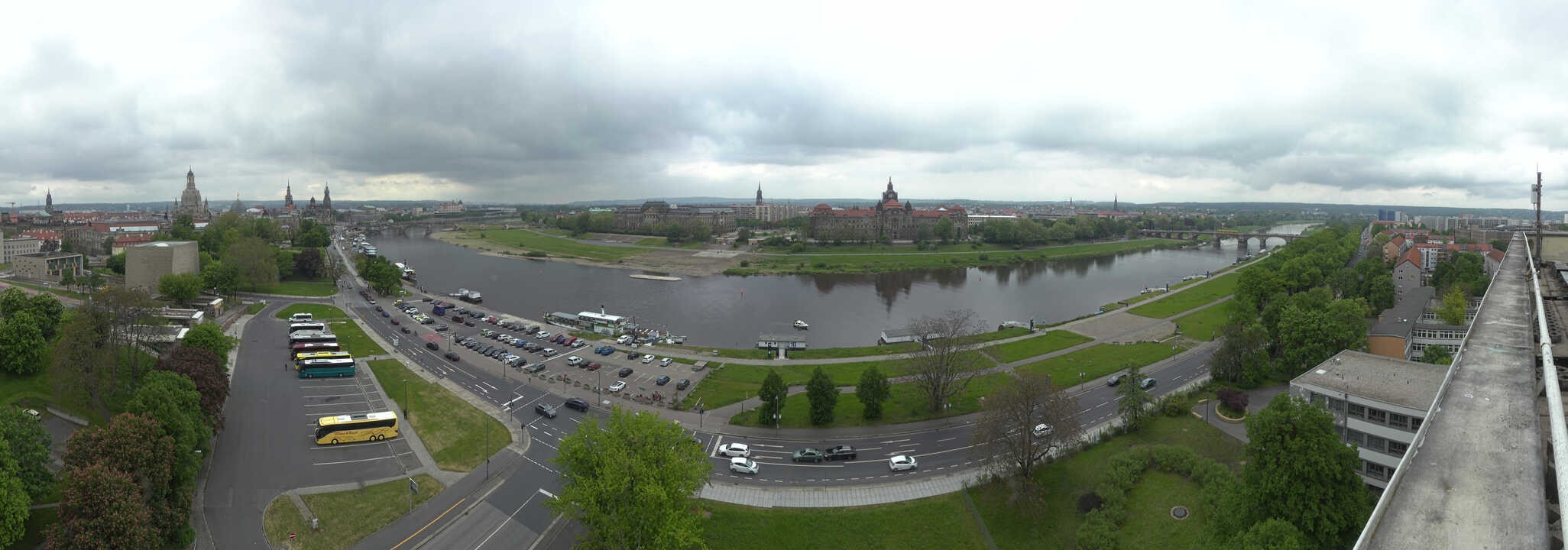 Archiv Foto Webcam Dresden - Elbpanorama