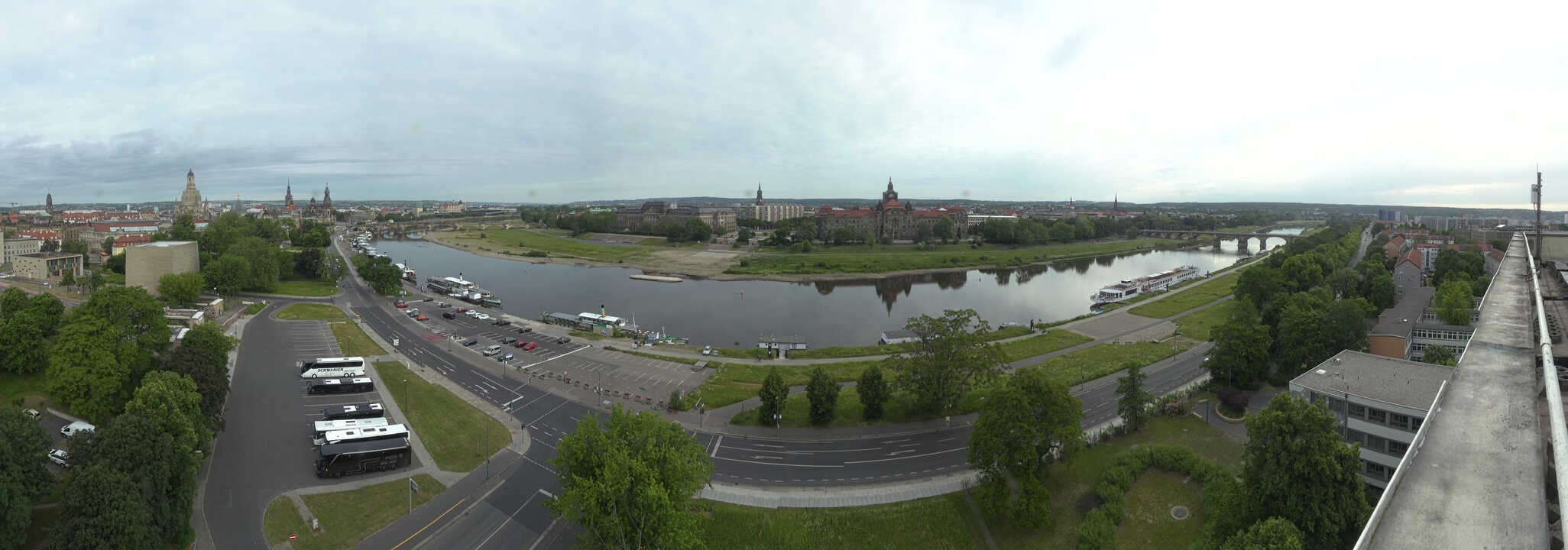 Archiv Foto Webcam Dresden - Elbpanorama