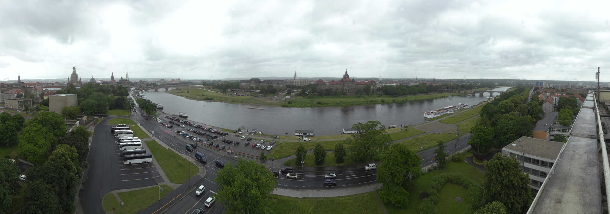 Archived image Webcam Dresden - Panoramic view of the city