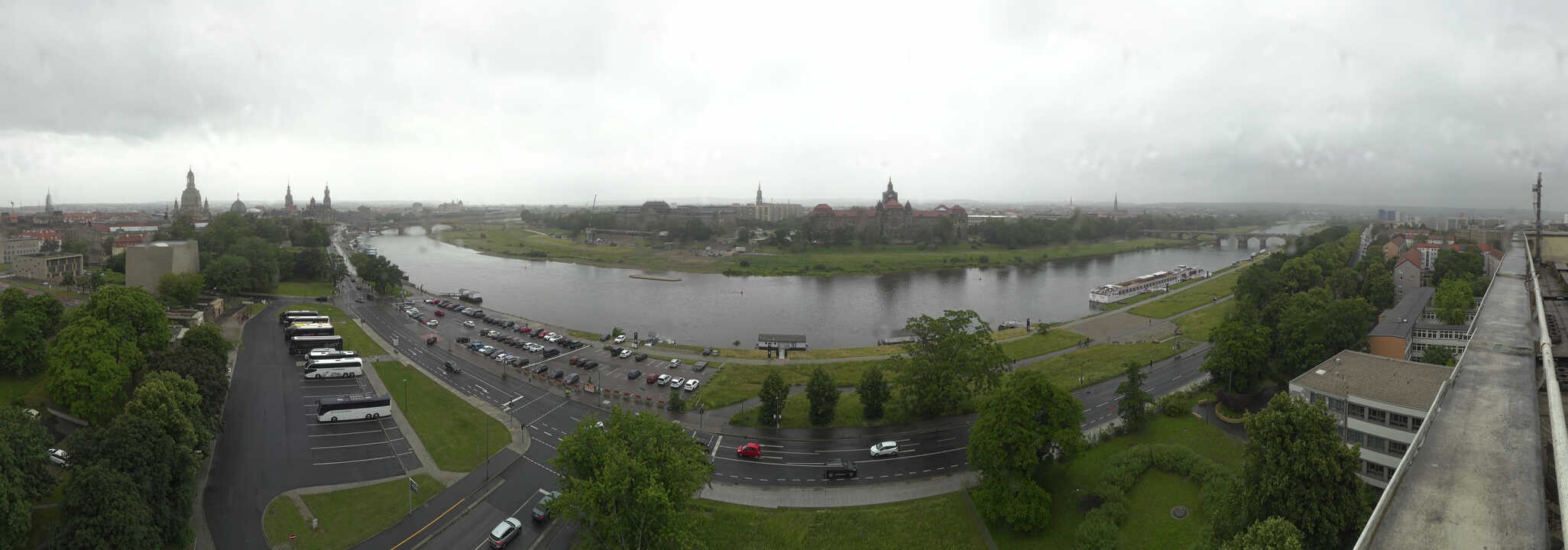 Archived image Webcam Dresden - Panoramic view of the city