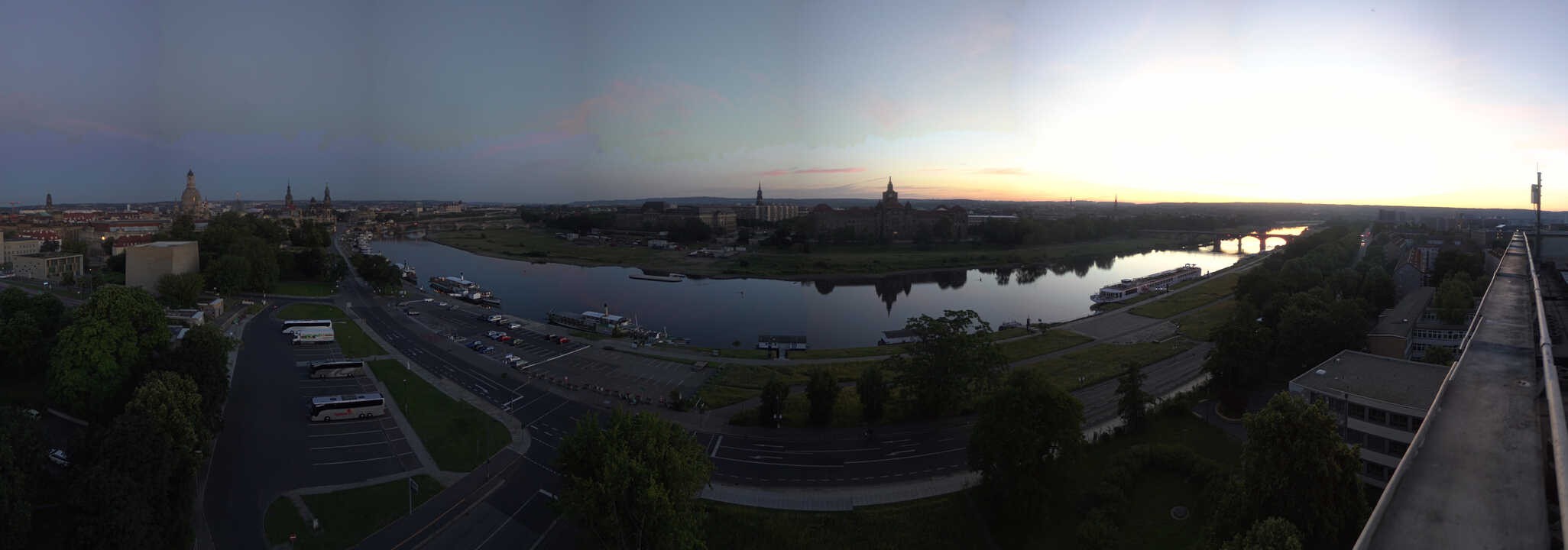 Archived image Webcam Dresden - Panoramic view of the city