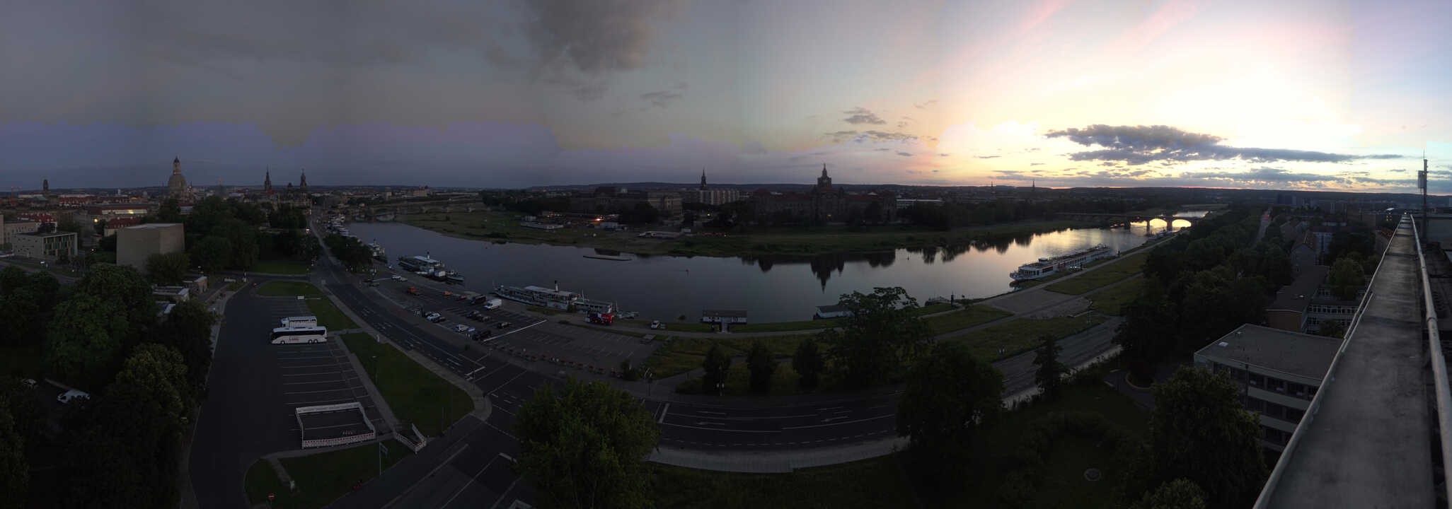 Archived image Webcam Dresden - Panoramic view of the city