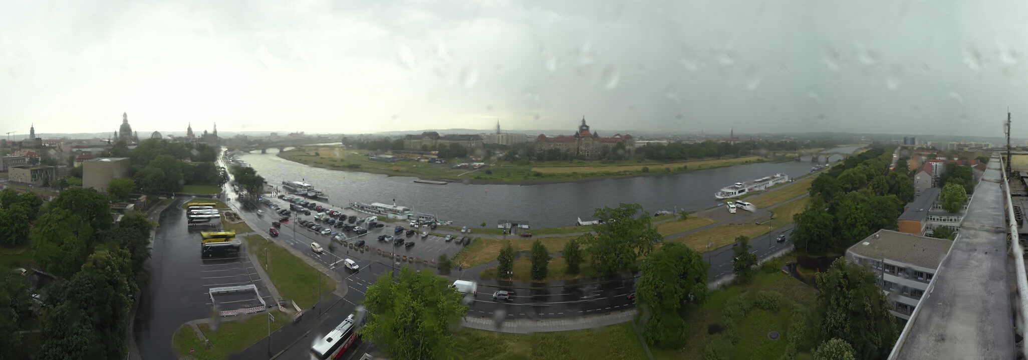 Archiv Foto Webcam Dresden - Elbpanorama