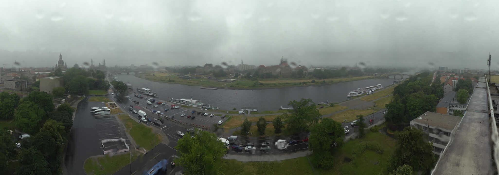 Archiv Foto Webcam Dresden - Elbpanorama