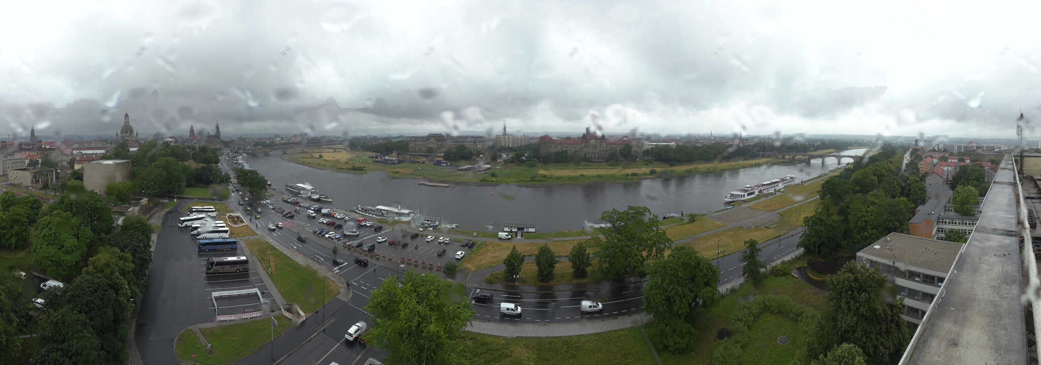 Archiv Foto Webcam Dresden - Elbpanorama