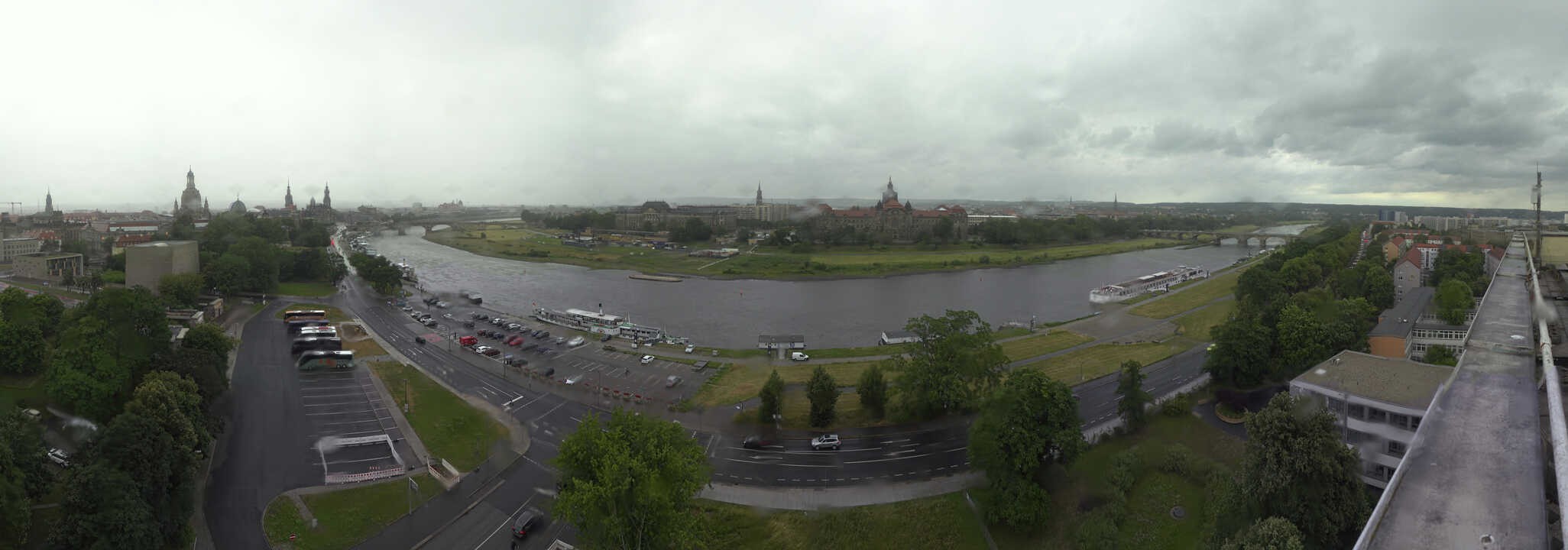Archived image Webcam Dresden - Panoramic view of the city