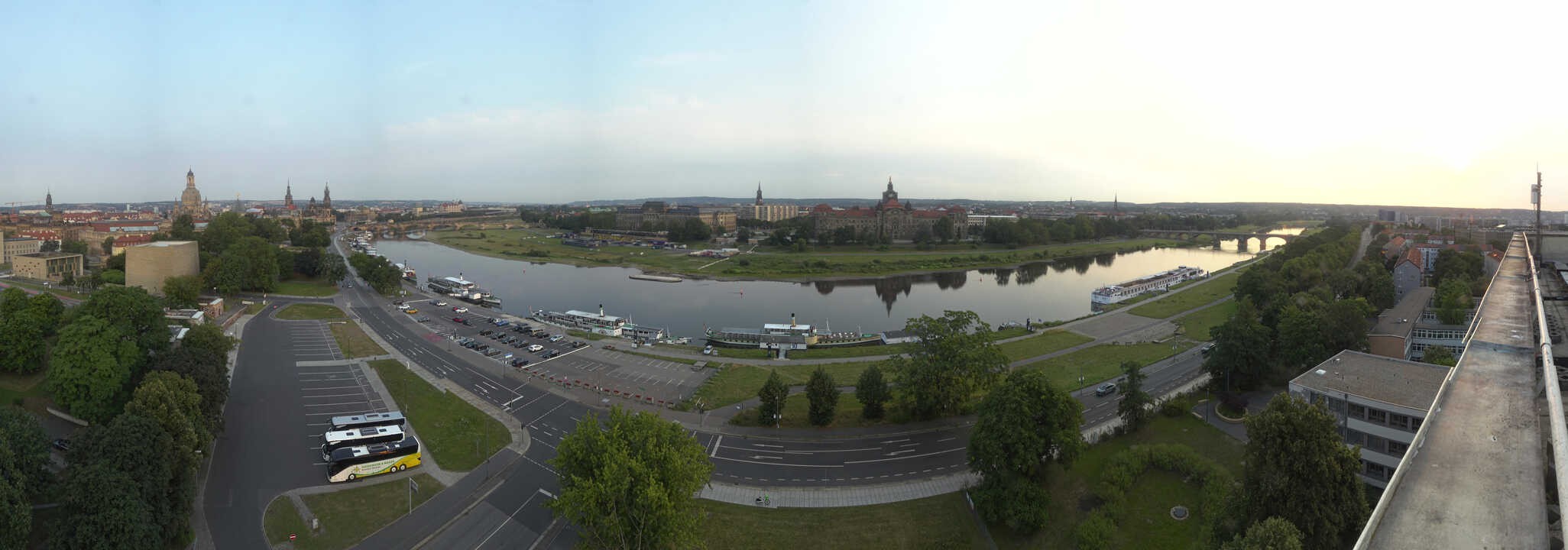 Archiv Foto Webcam Dresden - Elbpanorama
